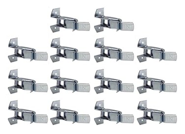 Crawford ,14 SG1G-6 1-1/2" Giant Spring Grip Tool Handle Brackets / Clips,Silver