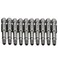 COMOK 10pcs 50mm Long 1/4 Inch Hex Shank T25 Torx Head Magnetic Screw Driver Bit Set Security Tamper Proof Star 6 Point Screwdriver Kit Tools