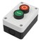 uxcell AC 600V Ui 10A Ith Momentary NO NC Push Button Switch Station I/O