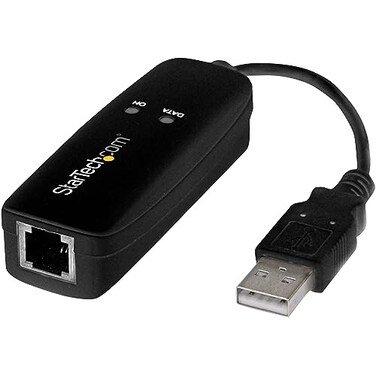StarTech USB 2.0 Fax Modem, 56K V.92, Computer/Laptop, TAA ,USB56KEMH2