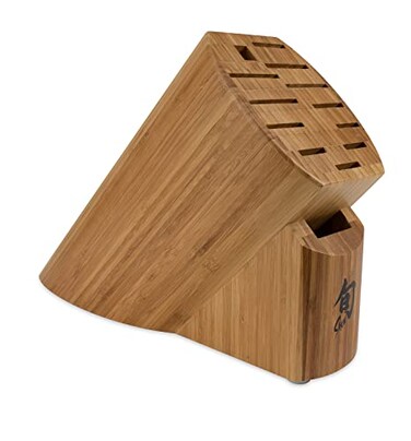 Shun Bamboo Oval Knife Block