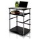 Furinno Home Laptop Notebook Computer Desk, Black/Grey