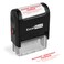 ExcelMark Account Seriously OVERDUE - Self Inking Bill Collection Stamp in Red Ink