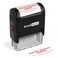 ExcelMark Account Seriously OVERDUE - Self Inking Bill Collection Stamp in Red Ink