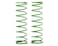 Traxxas 3758A Green Shock Springs, Front ,pair