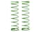 Traxxas 3758A Green Shock Springs, Front ,pair