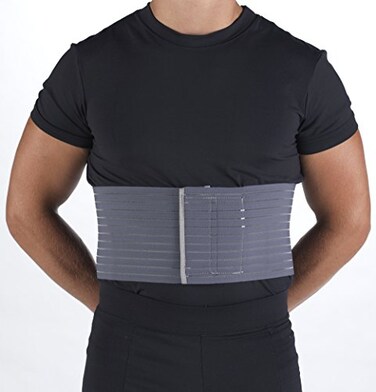 OTC Rib Belt for Men, 6-inch Elastic Chest Compression, Select Series, Large