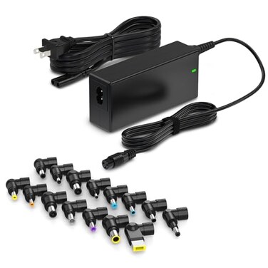 Belker 65w 45w Universal Laptop Charger with 15 Tips