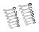 GEARWRENCH 14 Pc 72T Stubby Ratcheting SAE/mm Combination Wrench Set85206