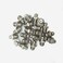 COMOK Hydraulic Grease Fitting Kit, 20Pcs M8 Male Thread Straight Zerk Grease Nipple Accessories, Silver Tone