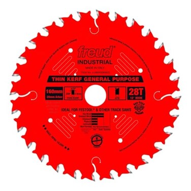 Freud LU86R006M20: 160mm Thin Kerf General Purpose Blade
