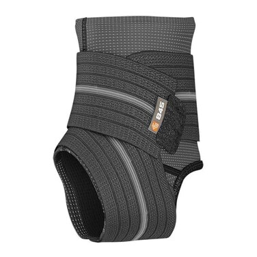 Shock Doctor Ankle Sleeve with Compression Wrap Support ,Black, Small