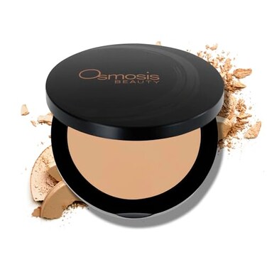 Osmosis Mineral Pressed Base, Full Coverage Powder, Natural Medium, 0.34 Oz