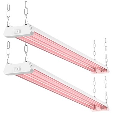 Sunco Lighting Sunco 2 Pack 4FT LED Grow Light, Full Spectrum, 40W