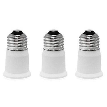 TWDRTDD FINELED ,Pack-3E26 Extender Adapter, E26 Lamp Holder Adapter