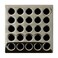 Ebbe E4409 Square Shower Drain Grate, Polished Nickel