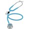 MDF Instruments, Pulse Time2-in-1 Digital LCD Clock and Single Head Stethoscope - Durable, Professional-Grade - Pastel Blue ,MDF740-03
