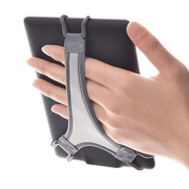 TFY Security Hand Strap Holder for 6" E-Readers 6" Gray