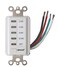 Woods Southwire In-Wall 12-Hour Digital Countdown Timer - Automatic Shut-Off Timer - LED Compatible Timekeeper - Energy-Efficient Wall-Mounted Timer - White