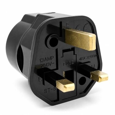 iSaddle ST-5 Travel Plug Adapters Power Adapter Converter British Standard
