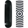 Moose Blank Skateboard Deck - Stained Black - 8.5" Target Grip