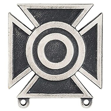 Medals of America Army Sharpshooter Badge, Silver Oxidized