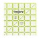 Omnigrid Omnigrip 5-1/2" x 5-1/2" Non-Slip Square Quilting Ruler by