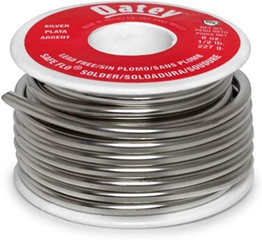 Oatey 29024 Safe Flo 0.117-Inch ga. Bulk, Silver, 1/2 lb.