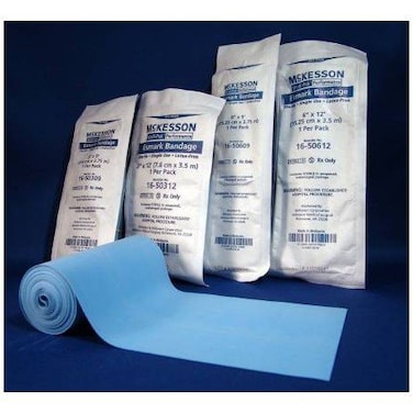 McKesson Esmark Compression Bandage Medi-Pak Performance Polyisoprene 4 Inch X 3 Yard Sterile - 1 Each