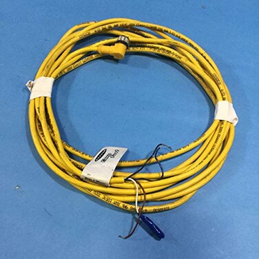 BANNER ENGINEERING MQDC-415RA Quick Disconnect Cable, M12, 4POS, R/A