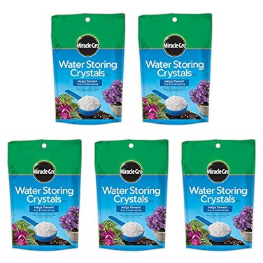 Miracle-Gro Water Storing Crystals, 12 oz. ,5-Pack