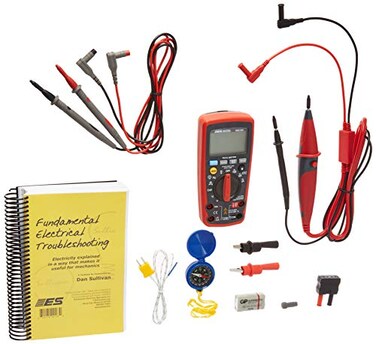 ES Electronic Specialties TMX-589 Red/Gray Tech Meter Kit