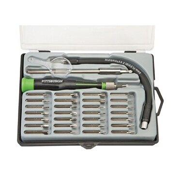 Pittsburgh 33 Piece Precision Screwdriver Set