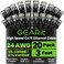 GEARit Cat6 Patch Cables Cat 6 Ethernet Cable 3 ft 20-Pack Black