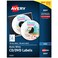 Avery Printable CD Labels, Matte White, Permanent Adhesive, Inkjet Printer Compatible, 100 Disc200 Spine Labels, Ideal for CDs, DVDs, PC Discs, Media ProjectsMore ,8691
