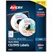 Avery Printable CD Labels, Matte White, Permanent Adhesive, Inkjet Printer Compatible, 100 Disc200 Spine Labels, Ideal for CDs, DVDs, PC Discs, Media ProjectsMore ,8691