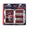 Norske Tools 40-Piece Impact Driver Bit Set - Torsion Screwdriver Bits ,PH, SQ, Float Collar, Socket Adapters, NutsettersMagnetic Bit Holder