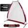 PowerNet Portable Baseball Practice Net for Pitching and Hitting, Softball Pitching Net, Pop Up Batting Cage Net Coach Shield from Errant Throws, Backyard Outdoor Training, 7 FT I-Screen ,Black