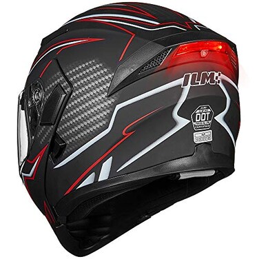 ILM Motorcycle Dual Visor Flip up Modular Full Face Helmet DOT Model 902L