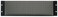 MCM 3U Black Vented Rack Panel