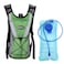 Monvecle Hydration Pack Water Rucksack Backpack Bladder Bag Cycling Bicycle Bike/Hiking Climbing Pouch2L Hydration Bladder Green