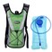 Monvecle Hydration Pack Water Rucksack Backpack Bladder Bag Cycling Bicycle Bike/Hiking Climbing Pouch2L Hydration Bladder Green