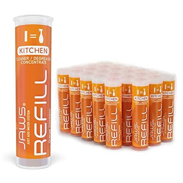 JAWS Kitchen Cleaner Concentrated Refill Pods, Degreaser, 24-Count