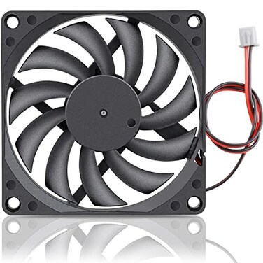 GDSTIME 80mm x 80mm x 10mm DC 5V Brushless Cooling Computer Case Fan 2 Pin