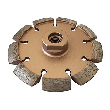 EDiamondTools 4" Crack Chaser Blade 3/8" Width, 5/8"-11 Threaded Arbor