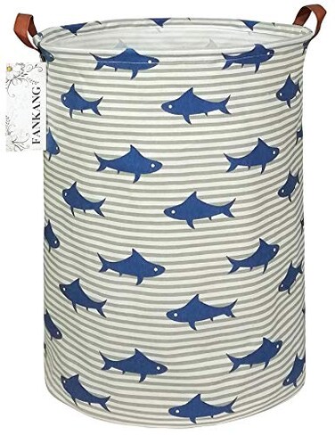 FANKANG Storage Bin Foldable Nursery Organizer Basket Shark