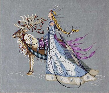 Mirabilia Counted Cross Stitch Chart Pattern 18" x 15THE SNOW QUEEN143
