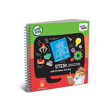 LeapFrog LeapStart 1st Grade Activity Book: STEM ,Science, Technology, Engineering, Mathand Problem Solving