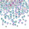 Bememo 3456 Pcs AB Rhinestones Flat Back Crystals Diamond, Clear