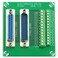 Electronics-Salon D-SUB DB25 Male/Female Header Breakout Board Connector, DSUB Terminal Block Connector